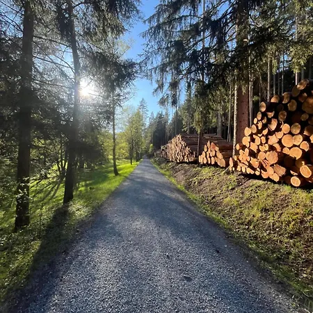 La Dolce Im Tiroler-holzhaus Bad Elster
